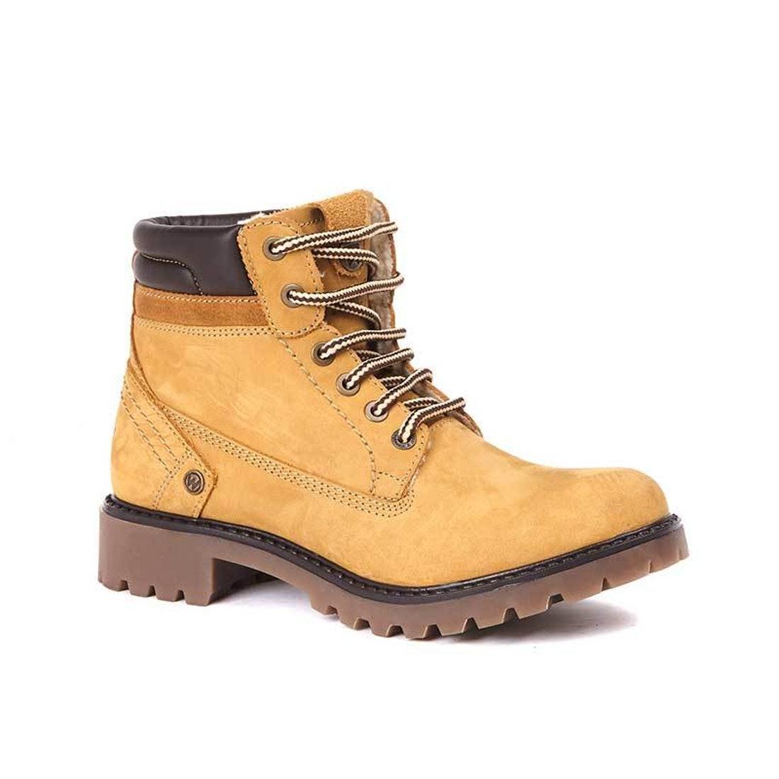 Ботинки женские утепленные Wrangler Creek Fur S yellow