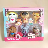 Игровой набор "Cute pets". В наборе: 6 щенят