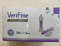 Ланцет VeriFine для получения образца крови, одноразовый, 28G/1,6 мм