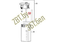 Трубка забора молока для кофемашины DeLonghi 5332131100