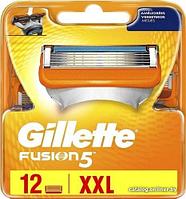 Сменные кассеты для бритья Gillette Fusion5 (12 шт)