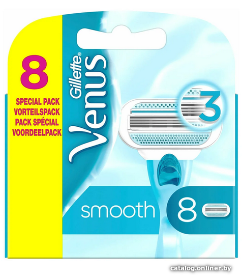Сменные кассеты для бритья Gillette Venus Smooth (8 шт)