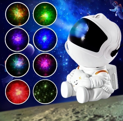 Ночник проектор игрушка Astronaut Nebula Projector HR-F3 с пультом ДУ - фото 3 - id-p195115911