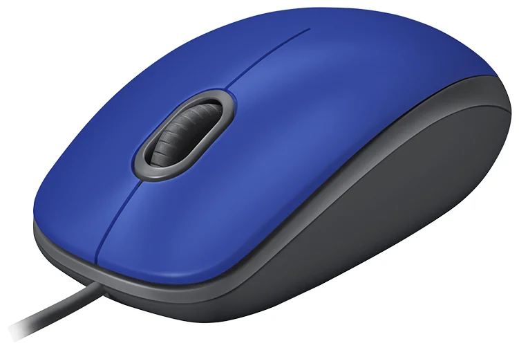 Мышь Logitech M110 Silent синий оптическая (1000dpi) USB (2but) - фото 3 - id-p195186447