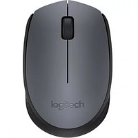 Мышь Logitech M170 серый/черный оптическая (1000dpi) беспроводная USB (2but)