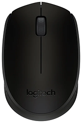 Мышь Logitech M171 черный оптическая (1000dpi) беспроводная USB (2but)