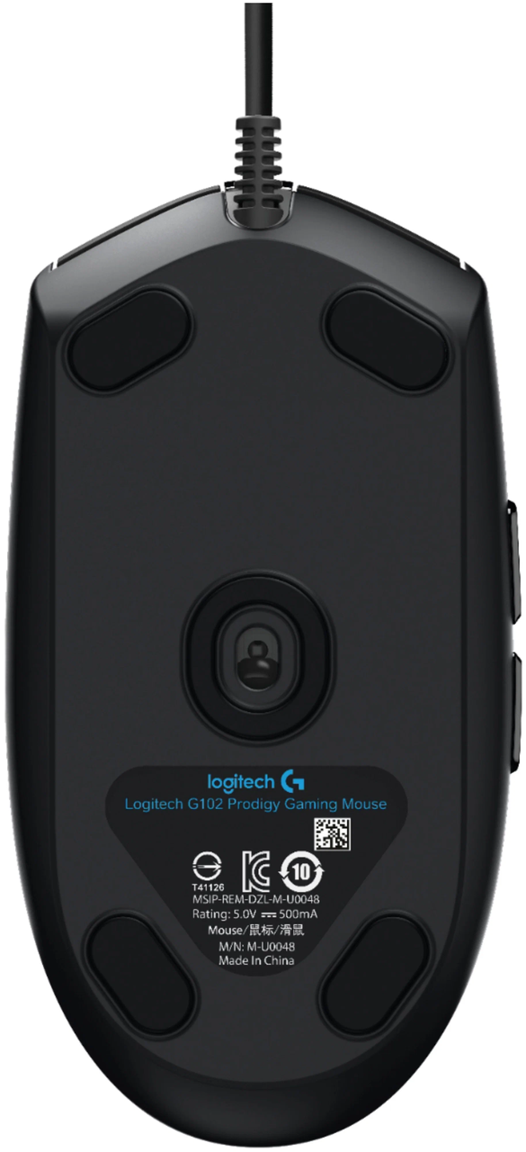 Игровая мышь Logitech G102 Lightsync (Черный) - фото 5 - id-p195199646