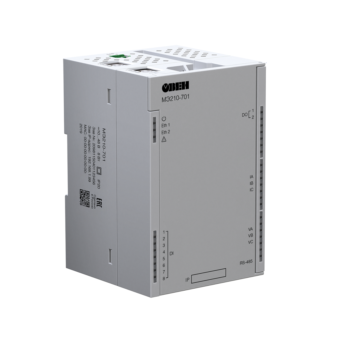 МЭ210-701 - Модуль измерения параметров трехфазной электрической сети