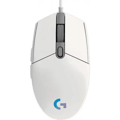 Игровая мышь Logitech G102 Lightsync (белый) - фото 1 - id-p195199648