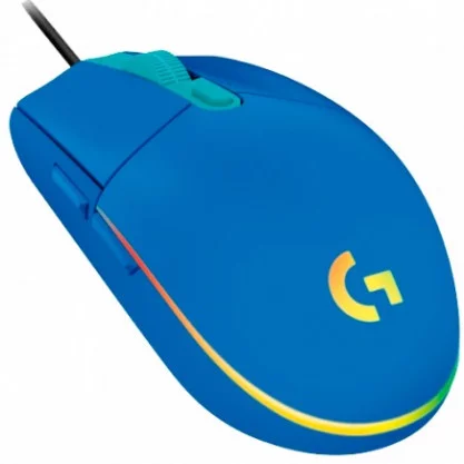 Игровая мышь Logitech G102 Lightsync (синий) - фото 2 - id-p195199649
