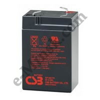 Аккумулятор для ИБП, игрушек 6V/4.5Ah CSB GP-645 F2, КНР - фото 1 - id-p370582