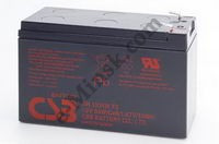 Аккумулятор для ИБП 12V/9Ah CSB HR-1234WF2, с высокой токоотдачей, КНР - фото 1 - id-p808481