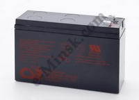 Аккумулятор для ИБП 12V/5.5Ah CSB HR-1224W, с высокой токоотдачей, КНР - фото 1 - id-p1843279
