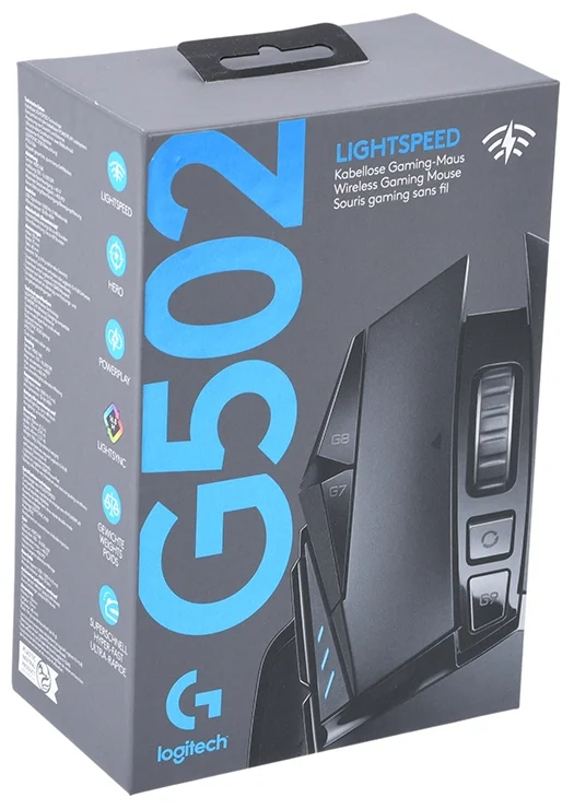 Игровая мышь Logitech G502 Lightspeed - фото 7 - id-p195199974