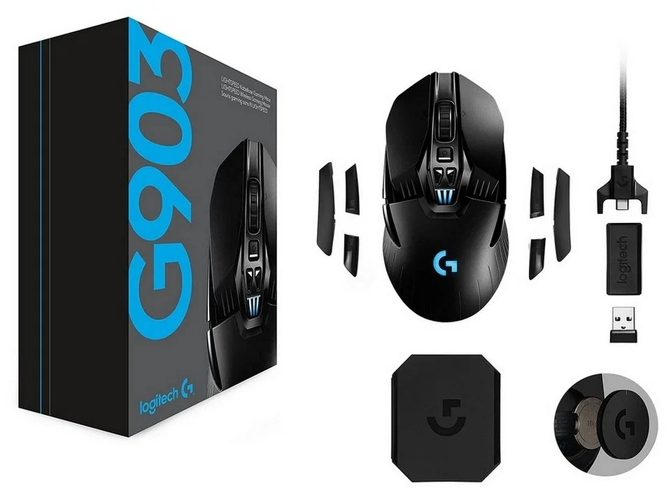 Игровая мышь проводная USB+радио Logitech G903 Lightspeed - фото 8 - id-p195199984