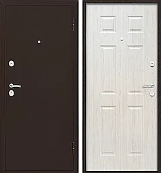 Двери входные металлические ПРОМЕТ "Марс 4" Дуб Пикар