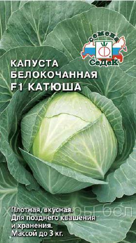 Капуста б/к Катюша F1 0.1г Поздн (Седек)