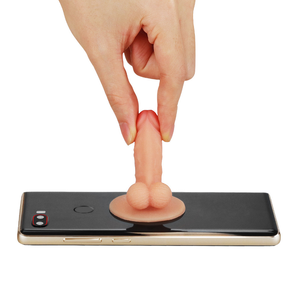 Сувенирная подставка для телефона пенис на присоске Universal Pecker Stand Holder - фото 4 - id-p195203846