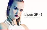 Беспроводные наушники IPIPOO GP-1 (спортивные), цвет: черный, фото 8