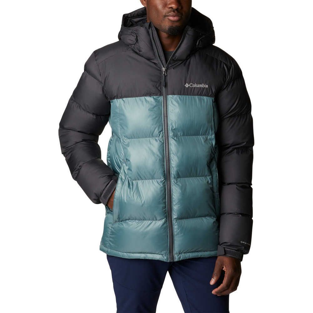 Куртка утепленная мужская Columbia Pike Lake™ Hooded Jacket серо-зеленый