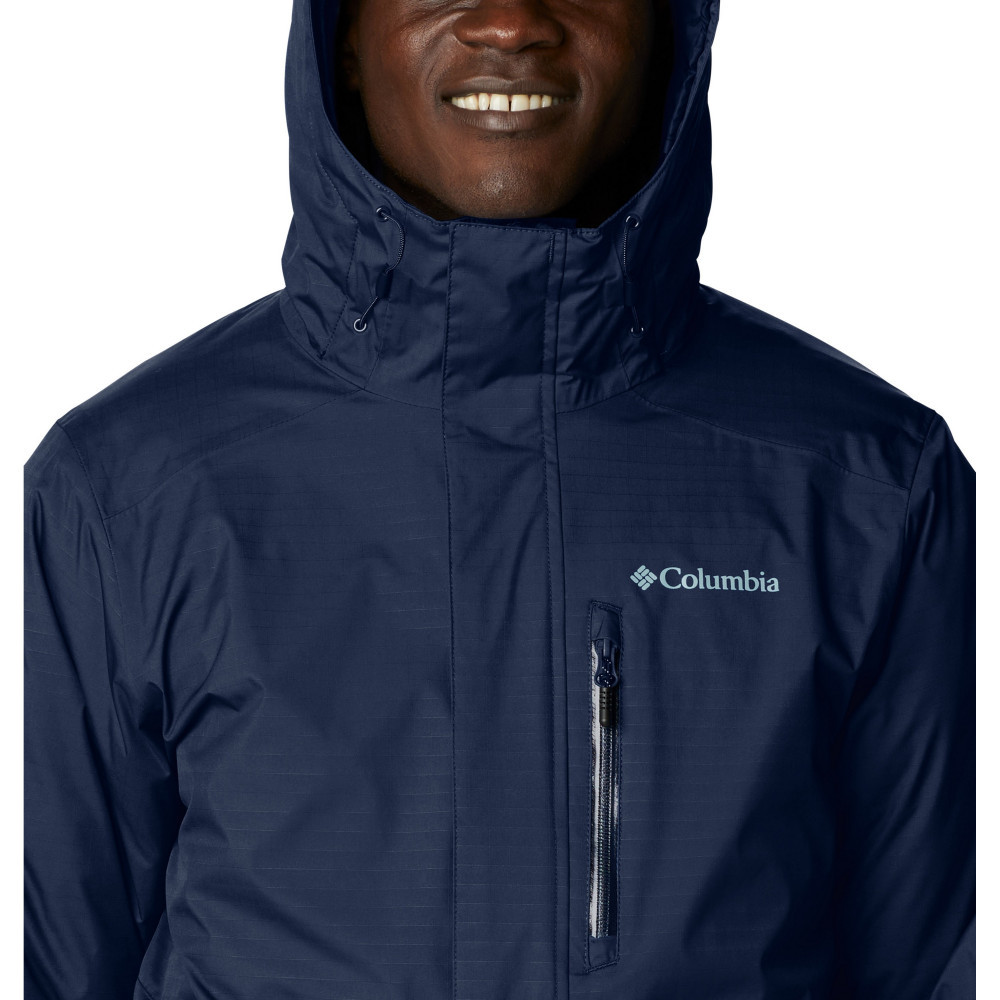 Куртка утепленная мужская Columbia Oak Harbor Insulated Waterproof Jacket синий - фото 4 - id-p195203988