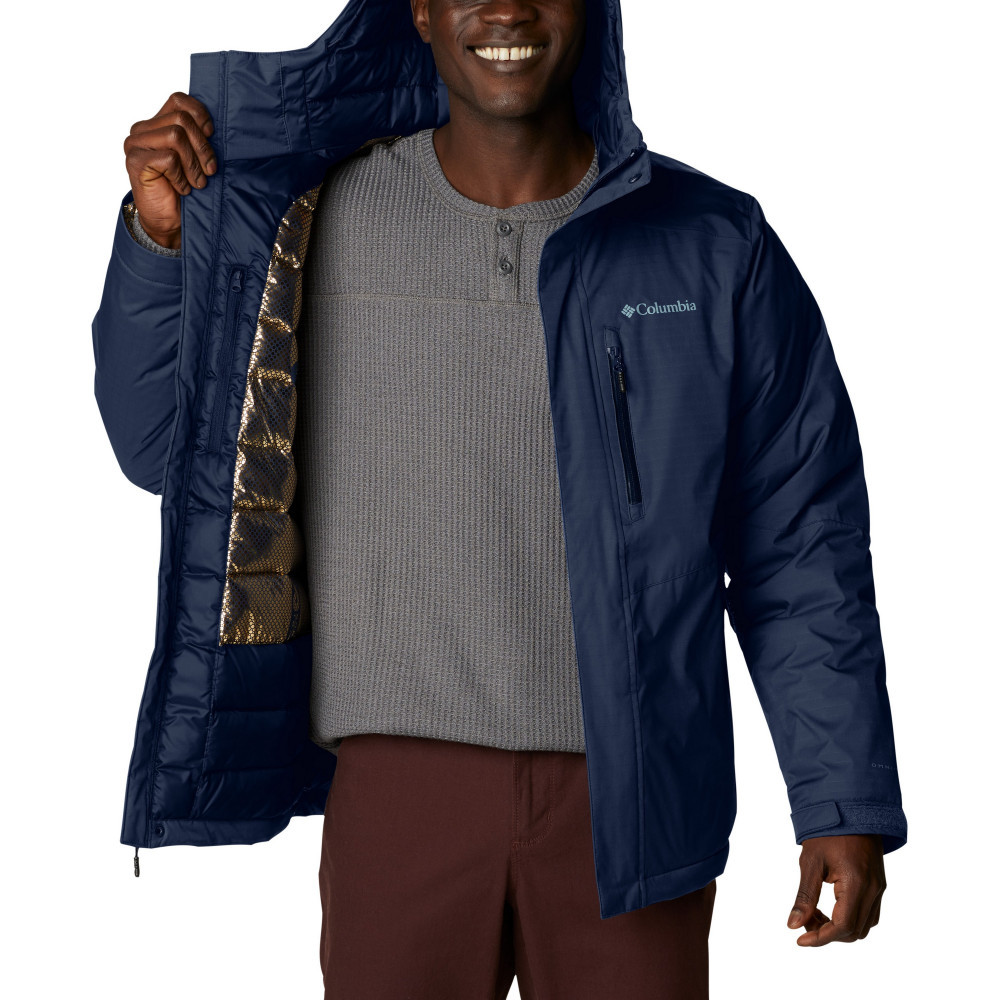 Куртка утепленная мужская Columbia Oak Harbor Insulated Waterproof Jacket синий - фото 5 - id-p195203988