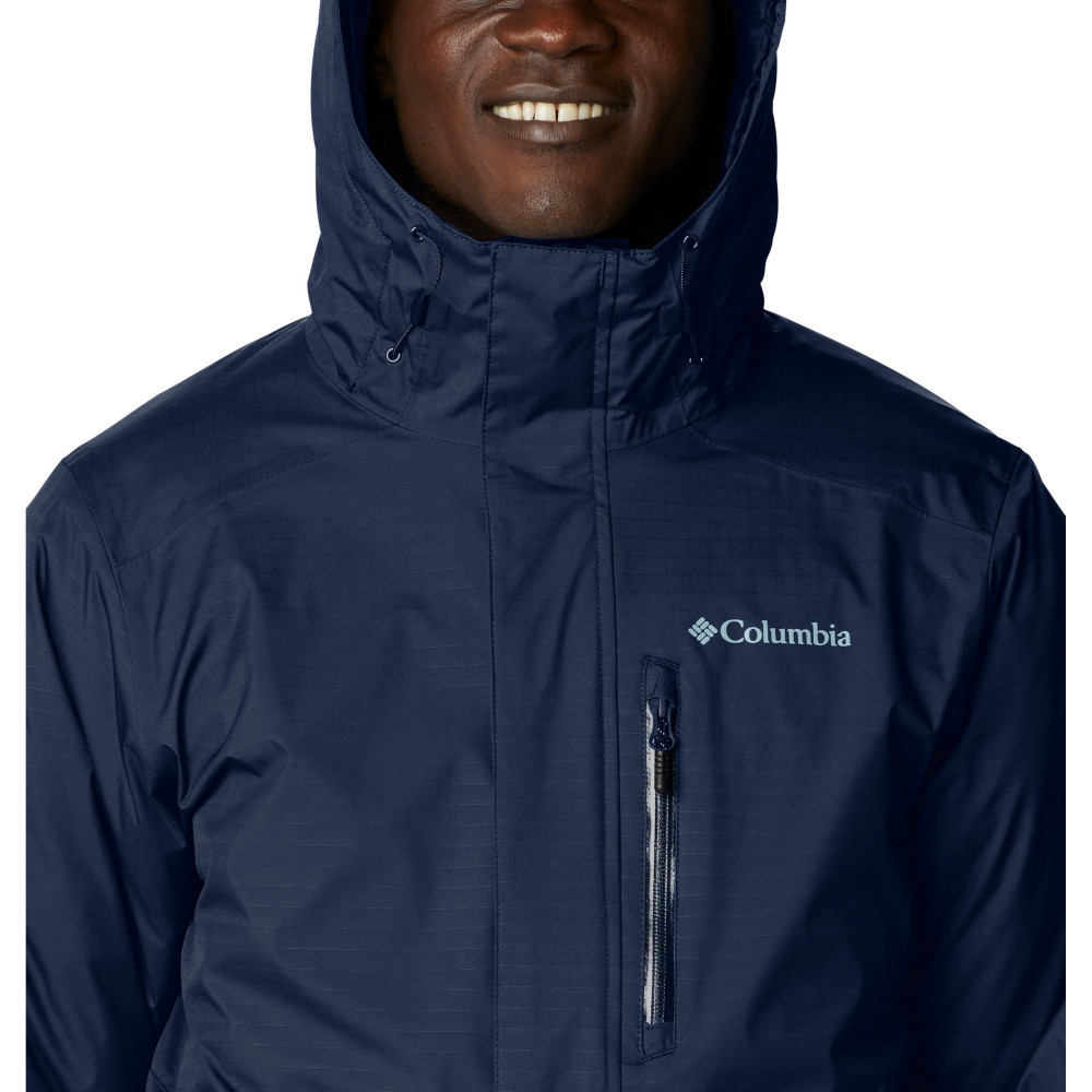 Куртка утепленная мужская Columbia Oak Harbor Insulated Waterproof Jacket синий - фото 4 - id-p195203990