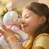 Робот-собака «Чаппи», русское озвучивание, световые и звуковые эффекты, цвет розовый, фото 10