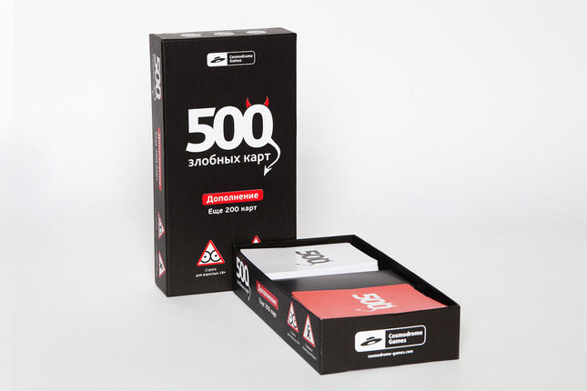 Настольная игра 500 злобных карт. Дополнение, фото 2