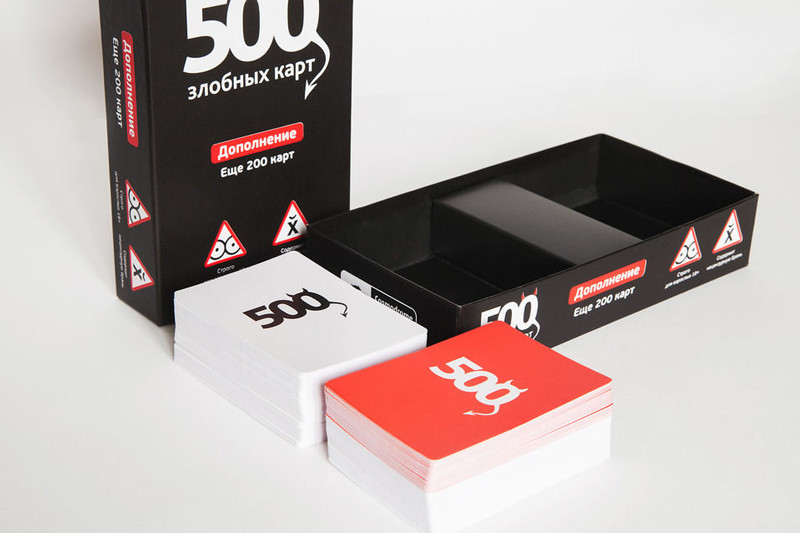 Настольная игра 500 злобных карт. Дополнение - фото 3 - id-p195213801
