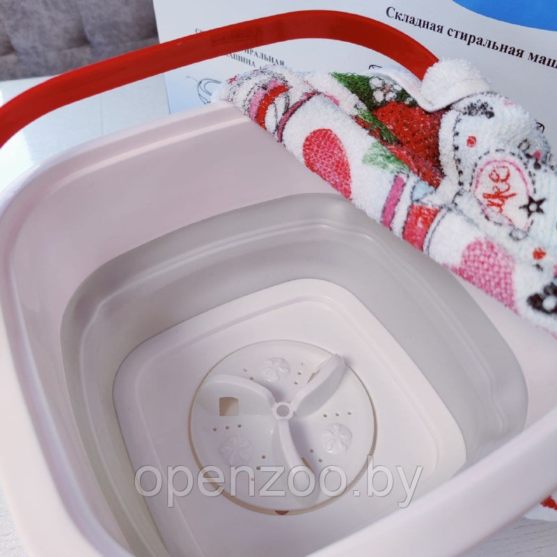 Складная стиральная машина Folding Washing Machine (три режима стирки 1, 5, 10 минут) - фото 2 - id-p194382218