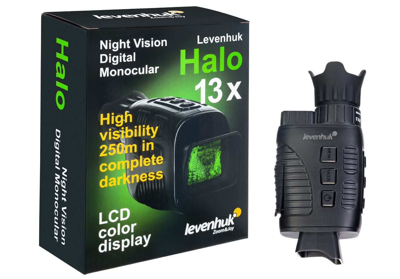 Монокуляр цифровой ночного видения Levenhuk Halo 13X - фото 3 - id-p161501701