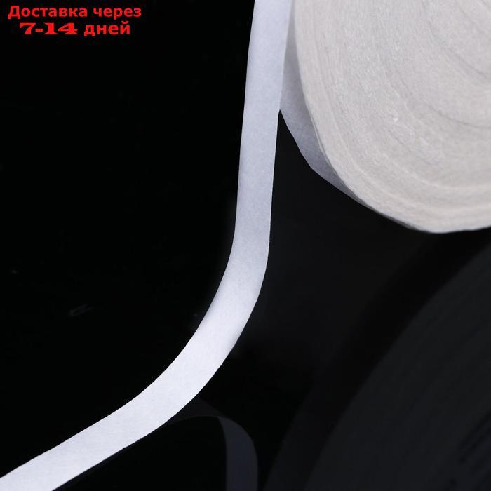 Паутинка-сеточка на бумаге клеевая, 10 мм, 100 м, цвет белый - фото 1 - id-p195035715