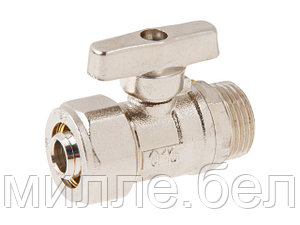 Кран шаровый 16(2.0) х (М20 х 1.5) для AVE134, AV Engineering