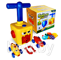 15965 Детская игрушка, реактивная гоночная машинка на шаре Bob Toys, Balloon Car.