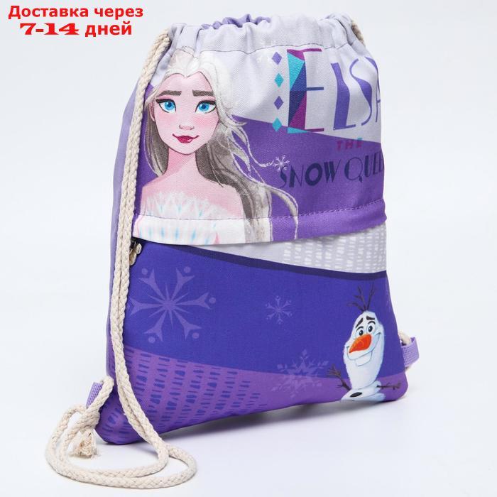 Рюкзак детский "ELSA THE SNOW QUEEN", Холодное сердце - фото 1 - id-p195035806