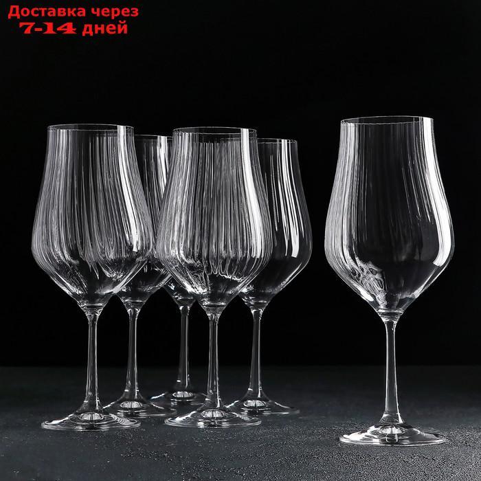 Набор бокалов для вина CRYSTALEX "Тулипа", 350 мл, 6 шт - фото 1 - id-p195034990