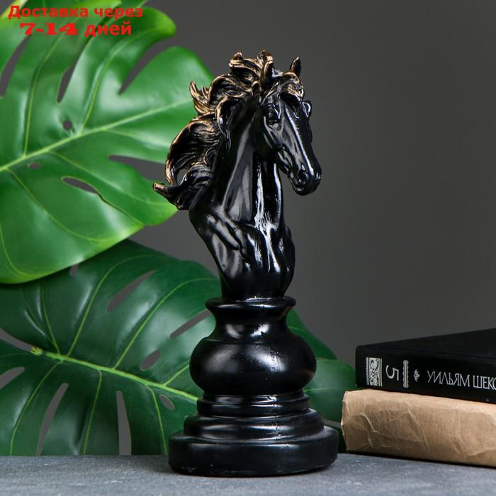 Фигура "Конь" черный - фото 2 - id-p195036355