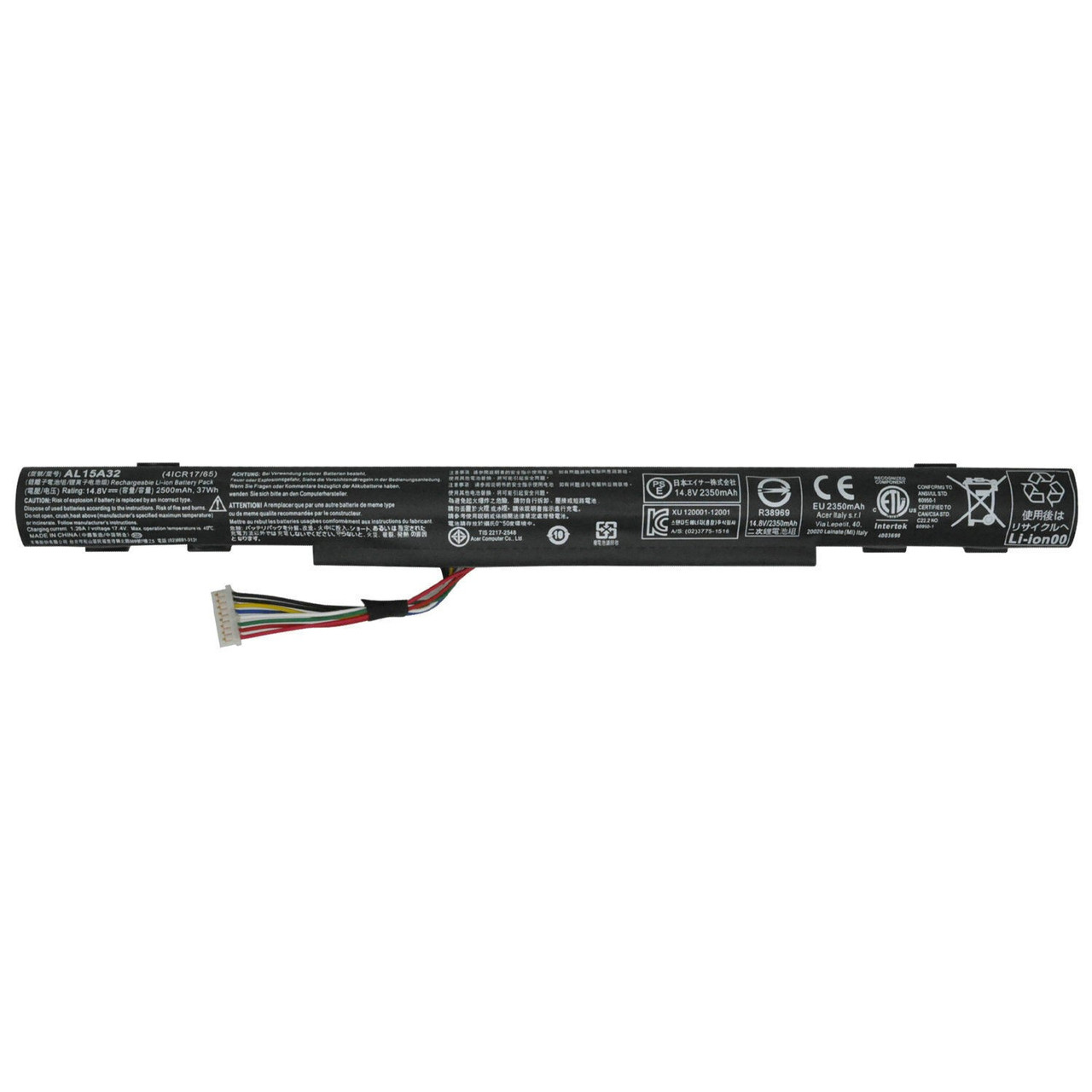 Оригинальная аккумуляторная батарея  AL15A32 для ноутбука Acer Aspire E5-422, E5-472, E5-473, E5-522, E5-532,