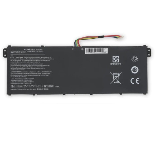 Аккумуляторная батарея AC14B8K 15.2V для ноутбука Acer Aspire ES1-111, ES1-111-C138, ES1-111-C5M1, ES1-111-C8