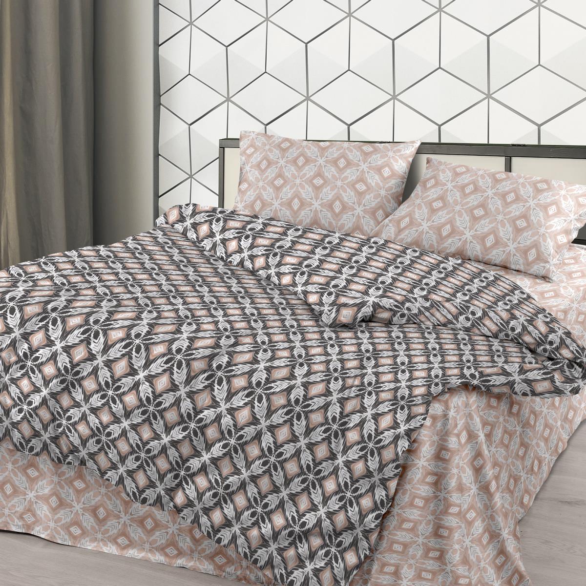 Комплект белья из бязи WENGE Евро (нав. 70х70) - 40205-1/40205-2 Twinstore