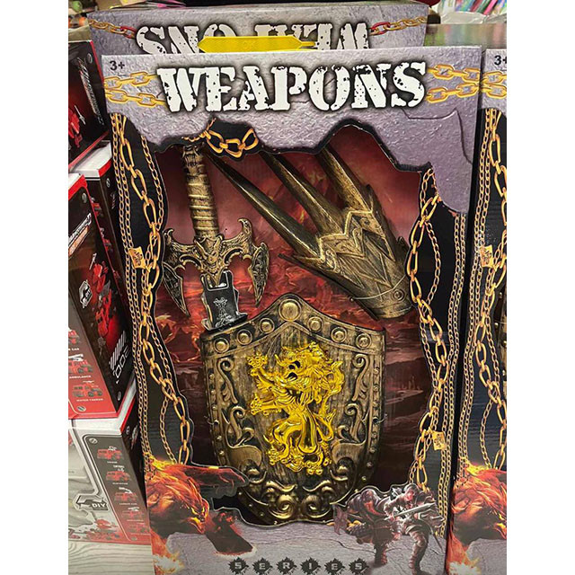 Игровой набор Рыцарские доспехи Weapons с когтями - фото 1 - id-p195240950