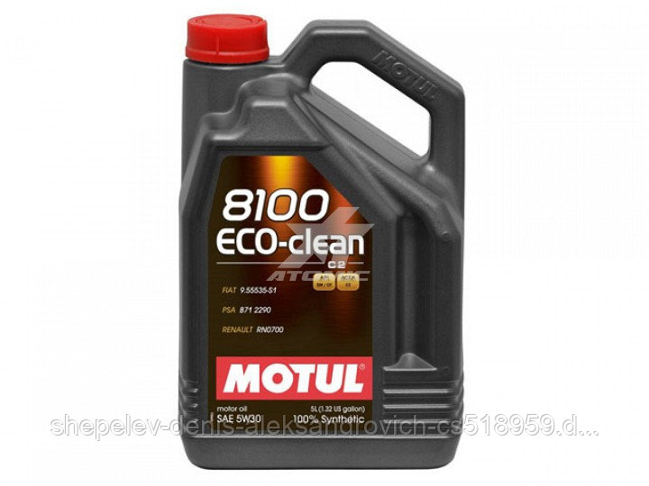 Моторное масло Motul 8100 Eco-clean 5W30 5L