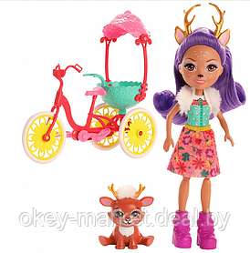Кукла Enchantimals Велосипедисты GJX30