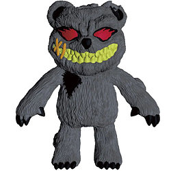 Фигурка-тянучка Stretchapalz Evil bears Зловещие медведи Серый светится в темноте 14 см 456606-6