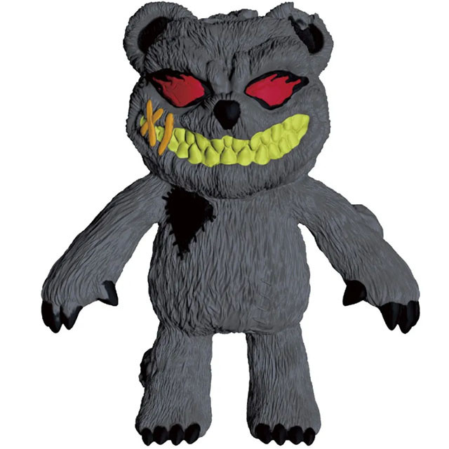Фигурка-тянучка Stretchapalz Evil bears Зловещие медведи Серый светится в темноте 14 см 456606-6 - фото 1 - id-p195241672