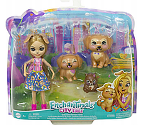 Игровой набор Enchantimals Семья собачек HHB85