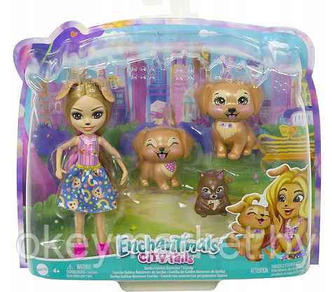 Игровой набор Enchantimals Семья собачек HHB85, фото 2