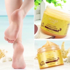 Ликвидация Скраб для ног с увлажняющим эффектом BIOAQUA Foot Care с маслом Ши и авокадо 180 g. - фото 1 - id-p104922929