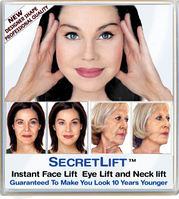 Ликвидация Скрытые ленты патчи для подтяжки лица Secret lift Instant Face, Eye, Neck and Jaw lift для темных